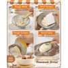 RYMTOX Complete Sourdough Starter Kit with Manual | Easy to