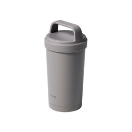 CB Japan Water Bottle, 12.5 fl oz (370 ml), Dark Gray, Dishwasher Safe, Handle Included, Vacuum Insulated, Double Walled Tumbler with Handle 370 Holms