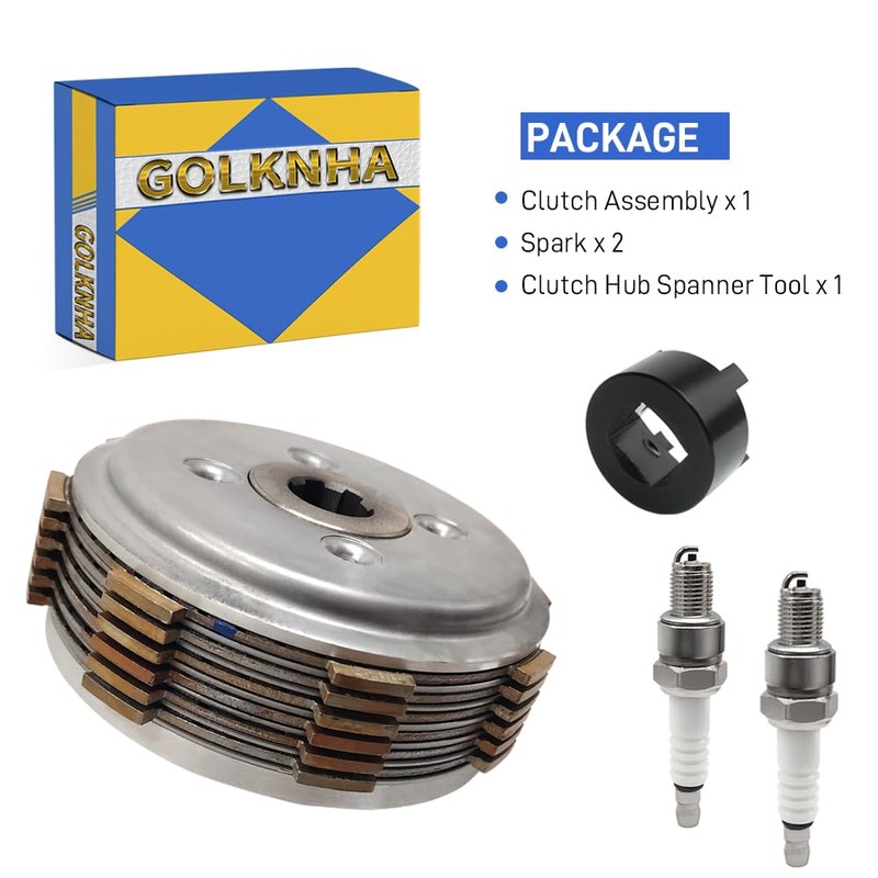 Clutch Kit Assembly & Clutch Hub Spanner Tool Compatible with