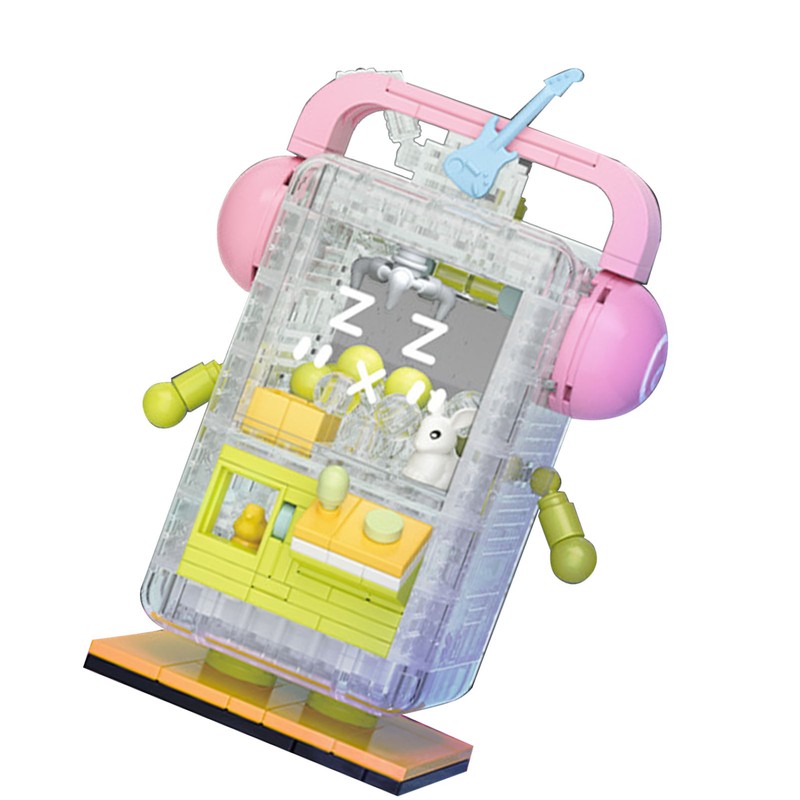 Doll Machine Mini Building Blocks Bricks Set Mini Claw Catch