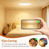 LUMLLSAJI 6Pack LED Flush Mount Ceiling Light, 12 Inch 24W