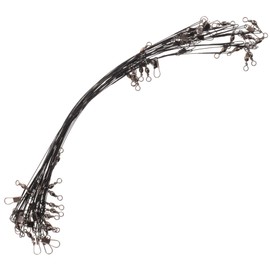 SUPVOX 90pcs Fishing Leaders with Swivels Anti-bite Wire Lines Lengths for and Freshwater Fishing Gear Practical Tools for Enthusiasts