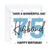 happy 75 75th Birthday Husband Card age (envelope included)