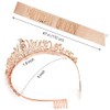 Bandas para el Cabellocon para "Birthday Queen" Sash & Rhinestone