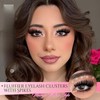 Spikes Lash Clusters Volume Eyelash With Cat Eye Lashes Bottom+upper
