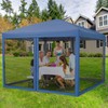 10 x 10 FT Pop Up Canopy, 3 Height Adjustable
