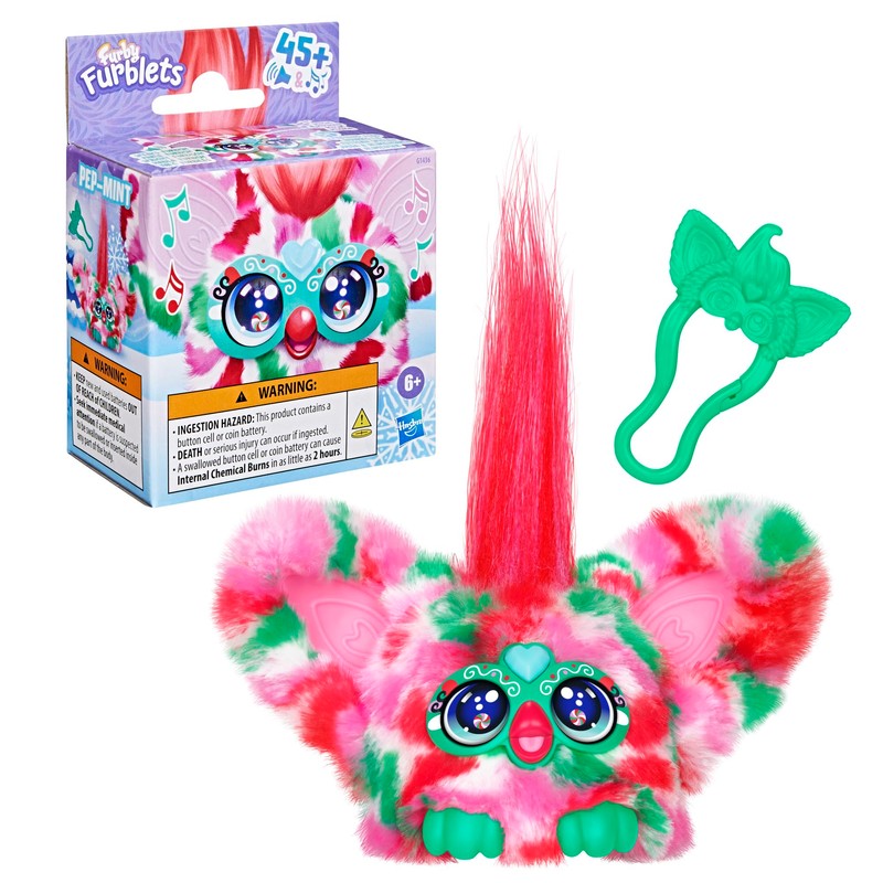 Hasbro Furby Furblets Pep-Mint Mini Plush Toy