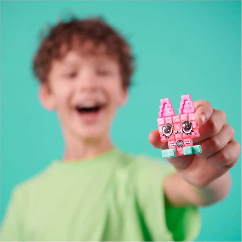 Pixobitz Pack De Cubos Color Metalico Para Armar Figuras