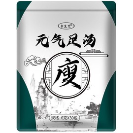 [Nanjing Tonjindou Green Golden Garden] [Yushui] [Foot Bath, 0.2 oz (6 g) x 30 Packs] Foot Bath, Foot Bath, Wormwood, Herbs, Oriental Herbs, Warm, Tired Wormwood Bath Salt, Foot Bath, Warm Activity,