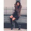SATINIOR Knee High Socks Casual Solid Knit High Socks Boot