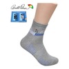 Logo Embroidered Casual Kkul-ttaeng Men's Mid-Calf Socks Set (2 Pairs) 2 Pairs 1 Set - 26cm