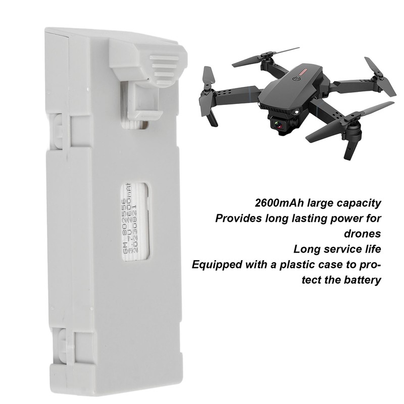 3.7V 2600mAh UAV Lithium Battery Portable Quadcopter Lithium Battery For