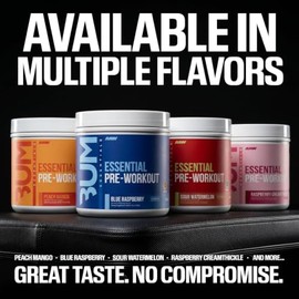 Raw Essential Pre-workout Powder sour citrus freeze