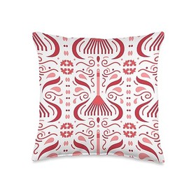 Outdoor Garden Ornamental Rake Monochromatic Gardening Tools Throw Pillow, 16x16, Multicolor