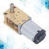 12V DC Geared Motor with Fixed Base Single Shaft Brushed