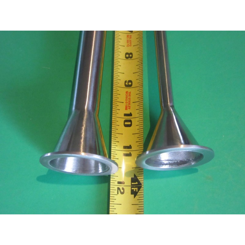 Smokehouse Chef COMBO 12" LONG 2-Pc Sausage tubes 2" base