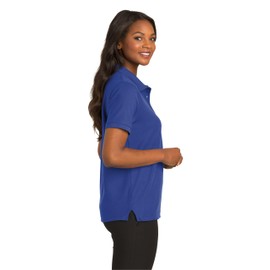 Port Authority Ladies Silk Touch Polo Shirt Royal
