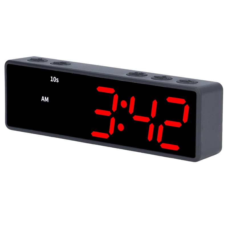 Training Timer LED Digital Timer Multifunctional Electronic Desktop Clock for