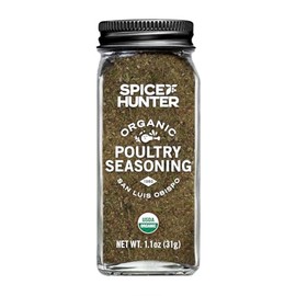Spice Hunter Poultry Seasoning, 100% Organic, 1.10 Ounce (Pack of 6)