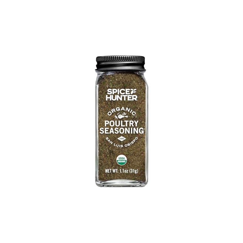 Spice Hunter Poultry Seasoning, 100% Organic, 1.10 Ounce (Pack of