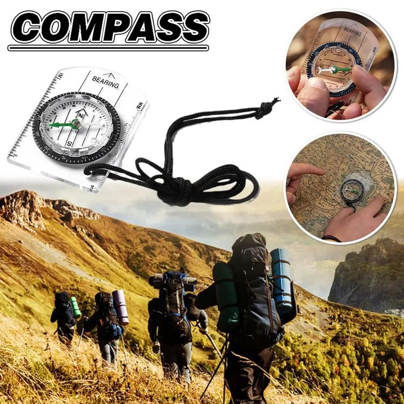 Professional Compass 2 Pack Navigation Compass Orientation Compass Base with