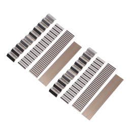 KONTONTY 8Pcs Polymer Clay Cutters Set for DIY Sculpting – Wave Blade Shaping Tools Flexible Design for Artists for Modelling and Clay Decoration