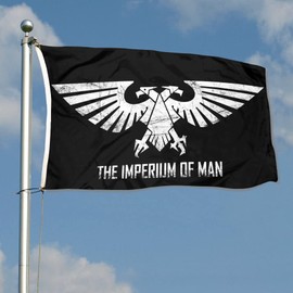 Imperium of Man Flag Banner 3x5Feet Garden house Flag banner Decor