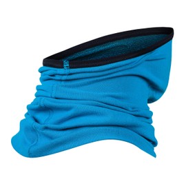 BRUBECK X-Pro KM10430 Half Balaclava for Men and Women, Temperature-Regulating, Face Mask, Functional Clothing, Breathable, blue, s-m