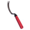 Garden Works Angle Weeder for Left Hands Red Comfort Grip