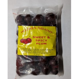 Moore's Delight Sweet & Spicy Plum, 1 lb (Pack of 1) Trinidad & Tobago Snack