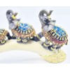 Dalax Baby and Mama Elephant Family in a Trunk Bride