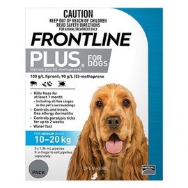 Frontline Buy Frontline Plus For Medium Dogs 10-20kg Online | Chempro Chemists
