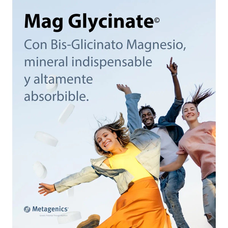 Metagenics Mag Glycinate Bis-glicinato De Magnesio 120 Tabs