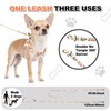 TEWIWAP Dog Harness with Leash Soft Lightweight Floral Puppy Harnesses