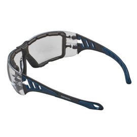 Gebol Safety Guard Safety Goggles Professional Quality with Adjustable Elastic Band UV-A and B Filter Anti-Fog and Scratch Resistant Universal Size for Men and Women Black Pack of 1