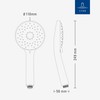 Villeroy & Boch Universal Showers Shower Head with 3 Jet