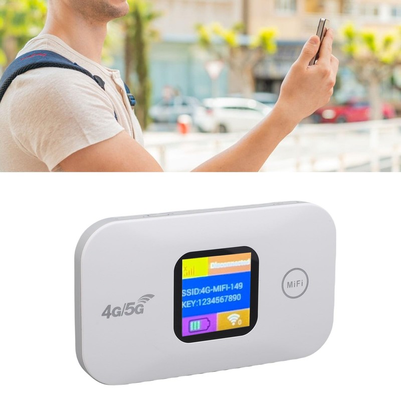 4G 5G LTE WiFi Mobile Hotspot, Portable Wi Fi Router