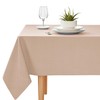YEAHSEA Rectangle PVC Table Cloth 200x140cm,Waterproof Table Cover Protector Wipe