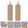 Beavorty 2pcs Bottle Lotion Bottle Body soap Dispenser Bottle Shampoo