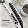 1 inch Hair Straightener, 2 in 1 Professional Ceramic Flat