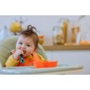 Tommee Tippee Smushee First Self-Feeding Weaning Spoons with BACSHIELD Antibacterial Technology,