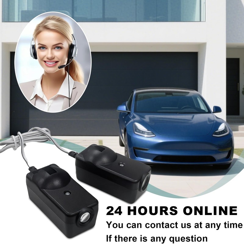 QSDIYRF Garage Door Sensor 41A5034 Safety Sensor Kit,Compatible with Liftmaster