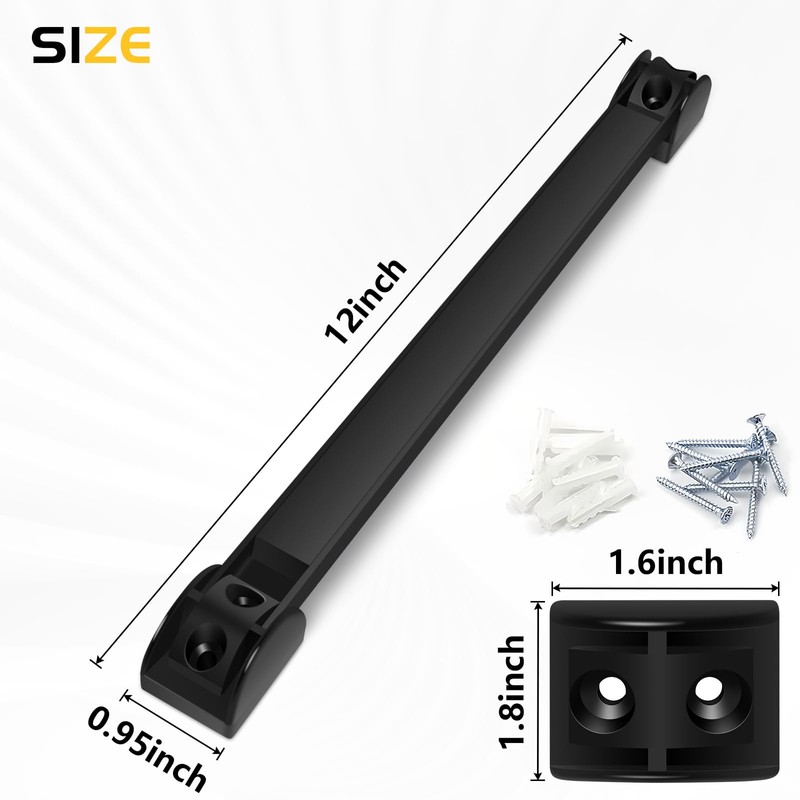 DGSL Magnetic Tool Holder Strip 5 Pack, 12 In Heavy