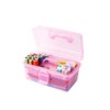 BangQiao Multipurpose Plastic Storage Container Organizer Box Case with Removable