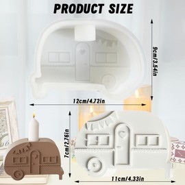 YUZHEDM 3d Silikonform Kerzen Silikonformen Silikonform Kann Kerzenformen zum Gießen zur Herstellung Kerzenformen von Kerzen Aromatherapie Seife Süßigkeiten Desserts und Verwendet Werden