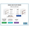 Rok Titus Kitchen Cabinet Hinge with 3mm Mounting Plate 110