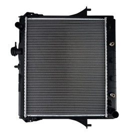 KAC CU2855 Aluminum Core Complete Radiator Compatible With H3 2006-2010 Colorado 2009-2012 H3T 2009-2010 Canyon 2009-2012, CU2855, 10400153, 15828003, 19153663, 221-9403 Engine Coolant Radiator
