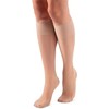 LORES Pop Socks Ladies Knee-highs Breathable with Massage Sole Pressure-Free