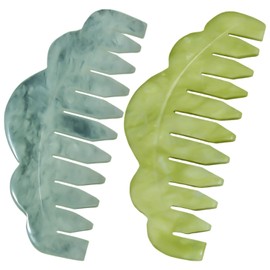 2 Pieces Massage Comb, Manual Massage Tool, Portable Massage Comb, Suitable for Head, Neck, Back, Hands and Feet.