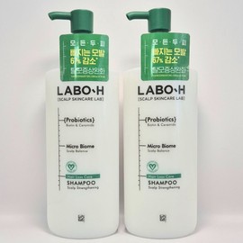 1+1 LaboH Scalp Strengthening Shampoo 400ml Mildly acidic shampoo to help alleviate hair loss symptoms / 1+1 라보에이치 두피강화 샴푸 400ml 탈모증상완화에도움 약산성샴푸